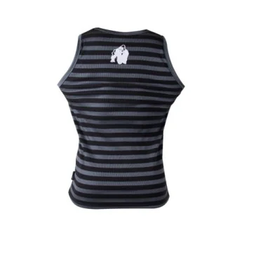 Stripe Stretch Tank Top | Gorilla Wear