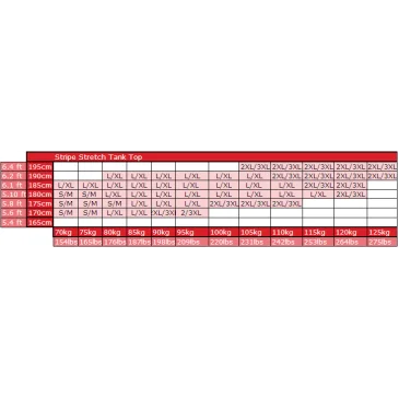 Stripe Stretch Tank Top | Gorilla Wear