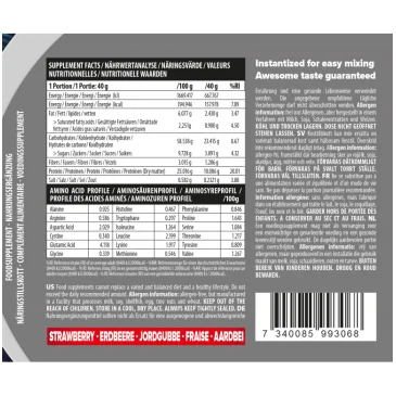 Lean Mass Gainer 2700g - Nutritech