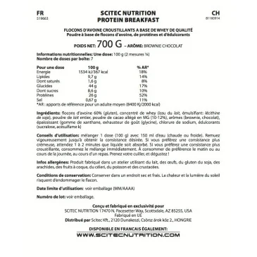 Protein Breakfast - Scitec Nutrition