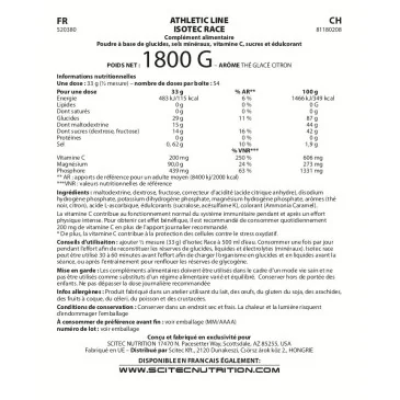 Isotec Race - Scitec Athletic Line