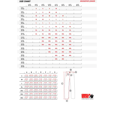 Bridgeport Jogger - Gorilla Wear