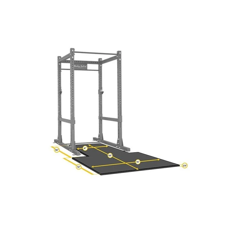 Tapis de sol à crémaillère Power - Body Solid