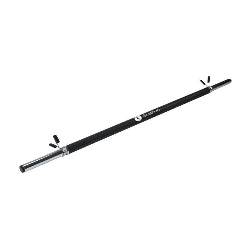 Barre caoutchouc + 2 stop disques - Sveltus