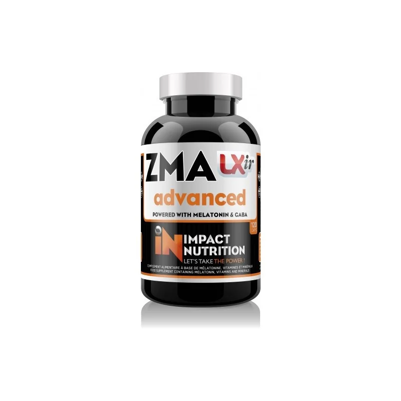 ZMA LXIR 120caps - Impact Nutrition