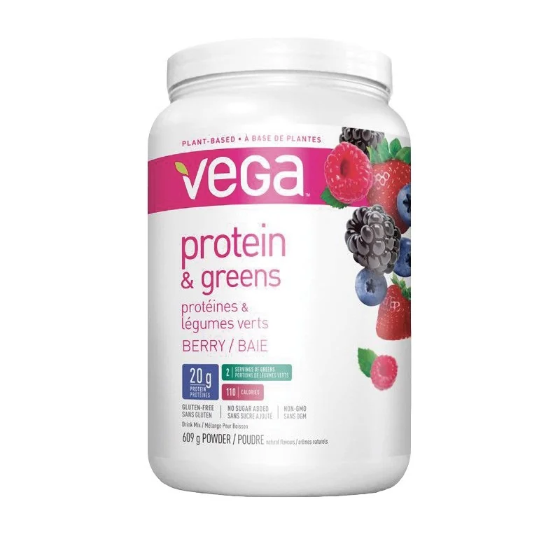 Vega Protéine & Greens - Baies (586g) - VEGA