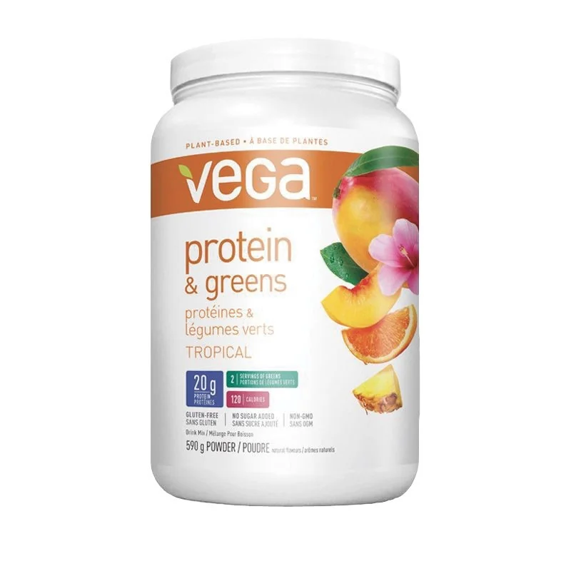 Vega Protéine & Greens - Tropical (586g) - VEGA