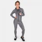 Shawnee Zipped Hoodie - Mixed Gray - Gorilla Wear
