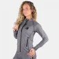Shawnee Zipped Hoodie - Mixed Gray - Gorilla Wear
