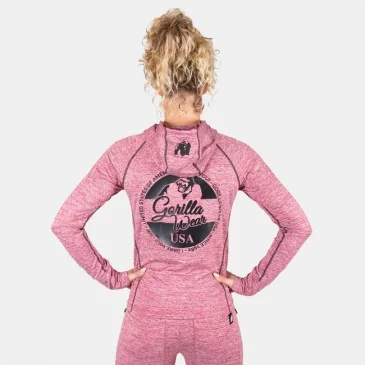 Shawnee Zipped Hoodie - Mixed Gray - Gorilla Wear
