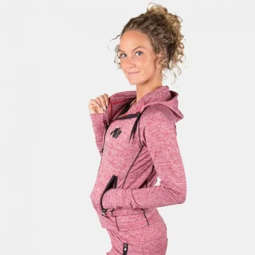 Shawnee Zipped Hoodie - Mixed Gray - Gorilla Wear