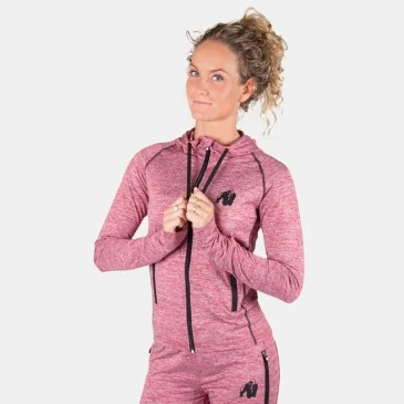 Shawnee Zipped Hoodie - Mixed Gray - Gorilla Wear