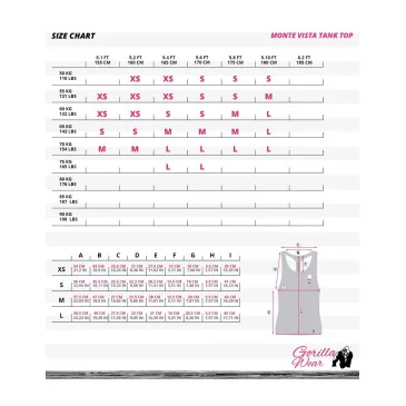 Monte Vista Tank Top - Pink - Gorilla Wear