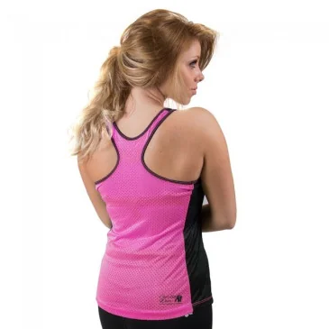 Marianna Tank Top Black Pink - Gorilla Wear