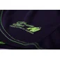 Odessa Cross Back Tank Top (Black/Neon Lime) - Gorilla Wear