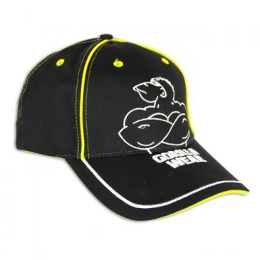 Muscle Monkey Cap (Black/Yellow) - Gorilla Wear