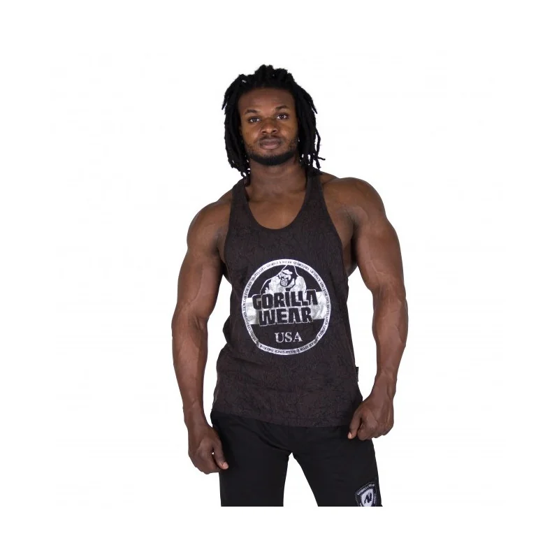 Mill Valley Tank Top (Black) - Gorilla Wear