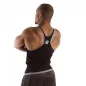 Logo Stringer Tank Top Black - Gorilla Wear