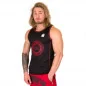 Kenwood Tank Top - Black/Red - Gorilla Wear