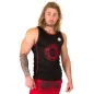 Kenwood Tank Top - Black/Red - Gorilla Wear