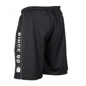 Functional Mesh Shorts Black/White - Gorilla Wear