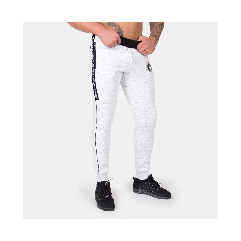 Saint Thomas Sweatpants - Mixed Gray - Gorilla Wear Saint Thomas Sweatpants - Mixed Gray - Gorilla Wear