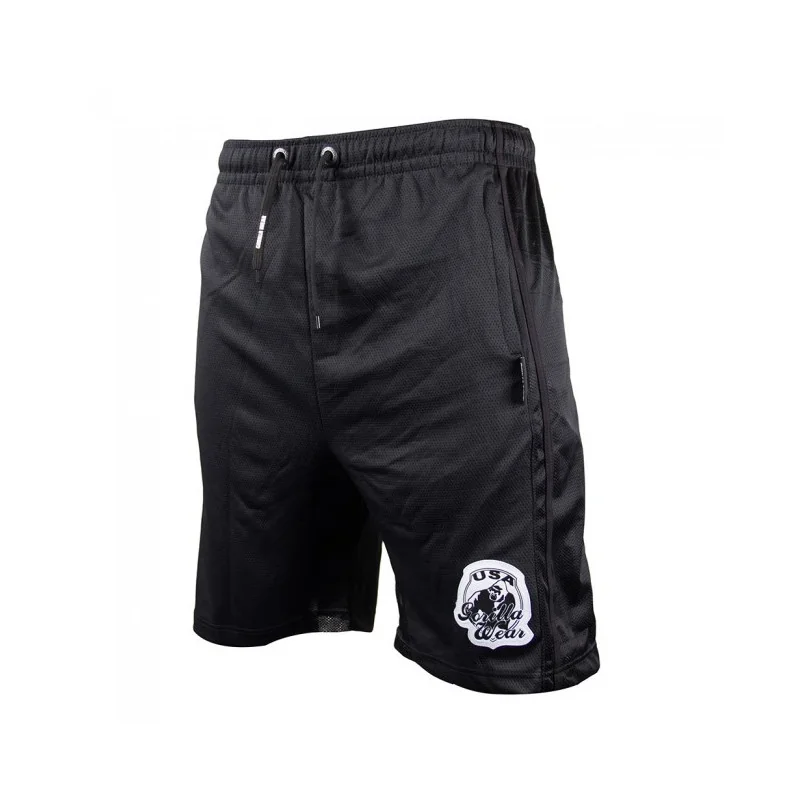 GW Athlete Oversized Shorts Black - Gorilla Wear
