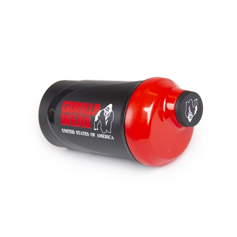 Gorilla Wear Wave Shaker 600ML - Black/Red
