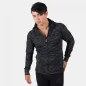 Keno zipped hoodie Black Gray - Gorilla Wear