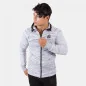 Keno zipped hoodie White Black - Gorilla Wear