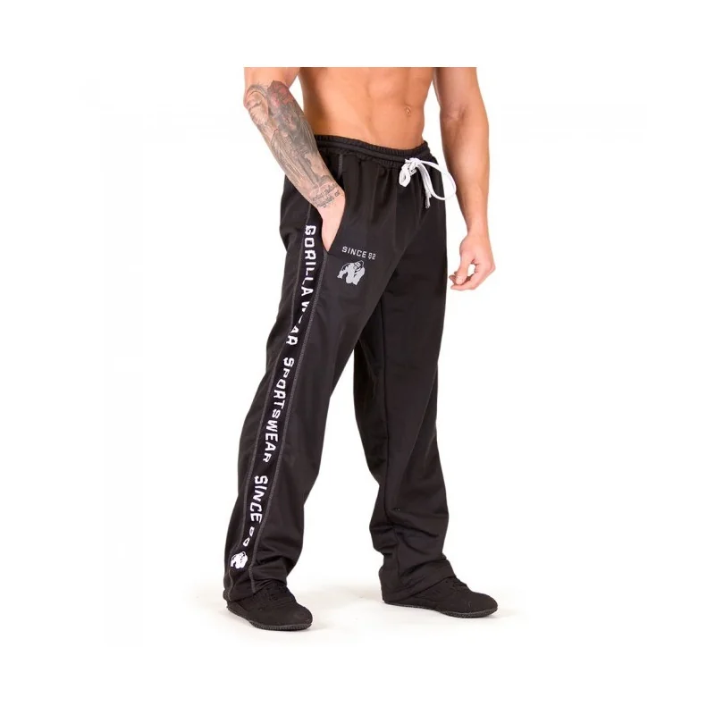 Functional Mesh Pants (Black/White) - Gorilla Wear Functional Mesh Pants (Black/White) - Gorilla Wear