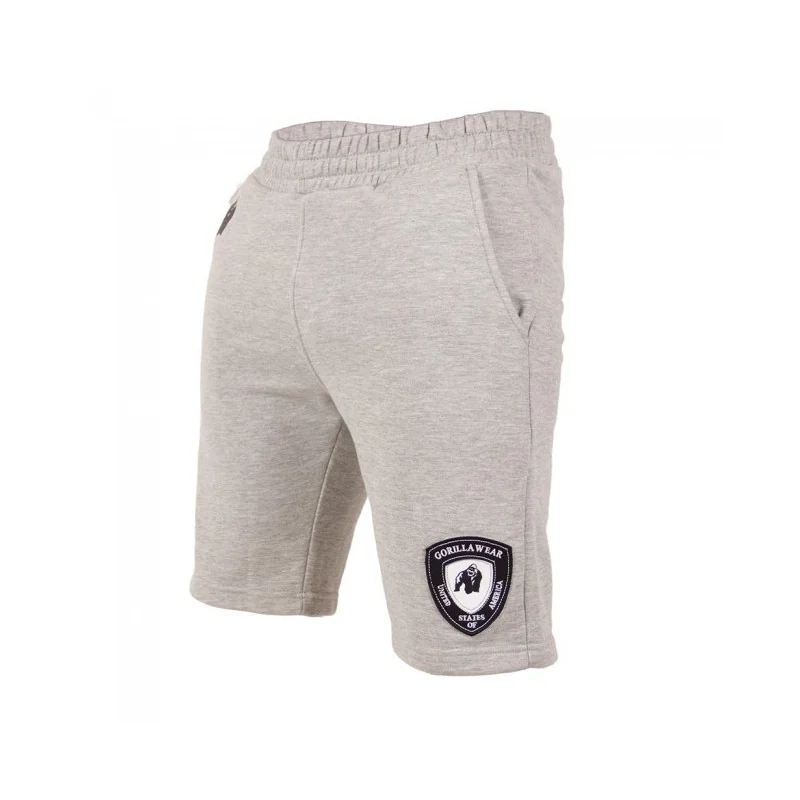 Los Angeles Sweat Shorts - Gray - Gorilla Wear