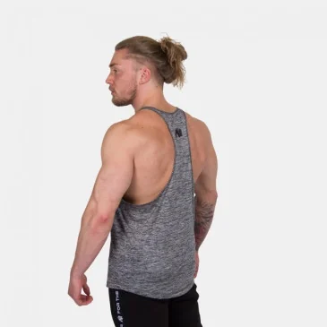 Austin Tank Top - Gray/Black - Gorilla Wear
