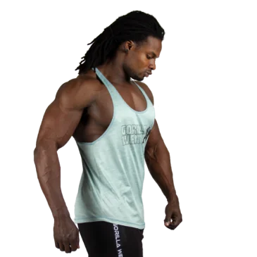 Austin Tank Top - Gray/Black - Gorilla Wear