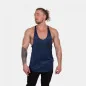 Austin Tank Top - Navy Blue - Gorilla Wear