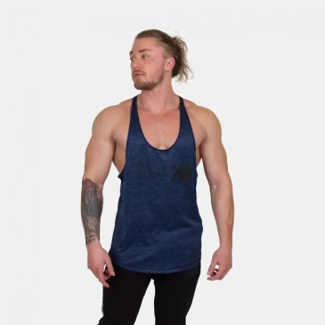 Austin Tank Top - Gray/Black - Gorilla Wear