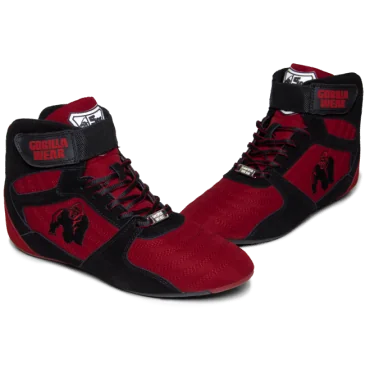 Perry High Tops Pro - Red/Black - Gorilla Wear