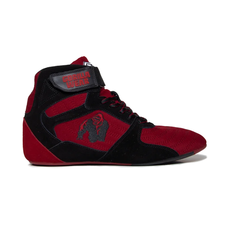 Perry High Tops Pro - Red/Black - Gorilla Wear