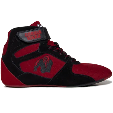 Perry High Tops Pro - Red/Black - Gorilla Wear