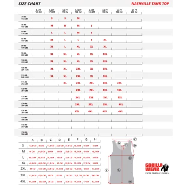 Austin Tank Top - Gray/Black - Gorilla Wear