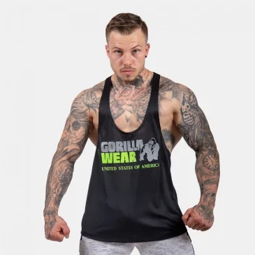 Austin Tank Top - Gray/Black - Gorilla Wear