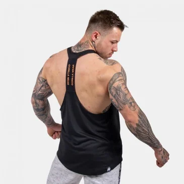Austin Tank Top - Gray/Black - Gorilla Wear