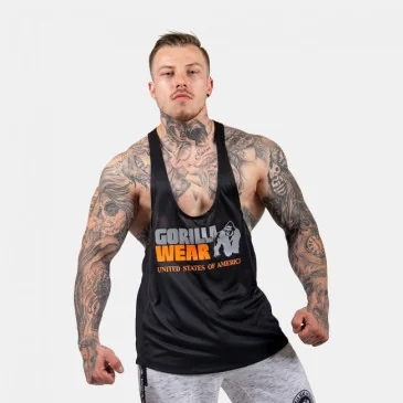 Austin Tank Top - Gray/Black - Gorilla Wear