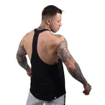 Austin Tank Top - Gray/Black - Gorilla Wear