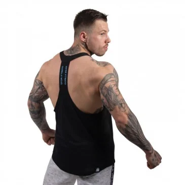 Austin Tank Top - Gray/Black - Gorilla Wear