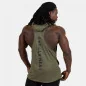 Lawrence Hooded Tank Top - Army Green - Gorilla Wear