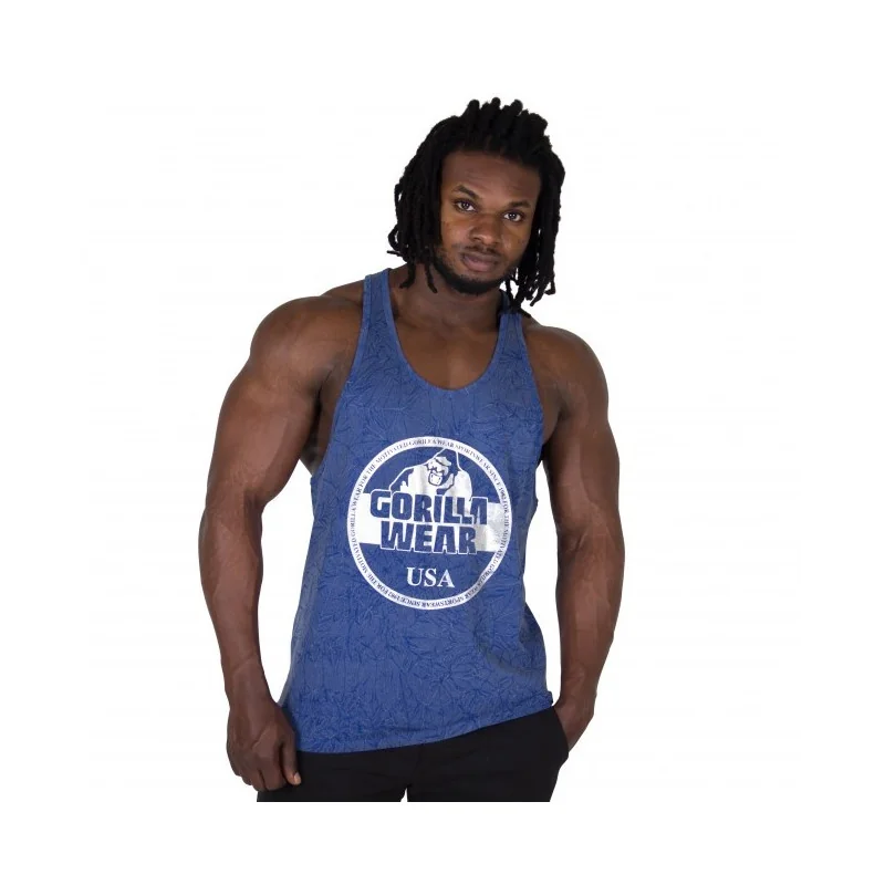 Mill Valley Tank Top (Royal Blue) - Gorilla Wear