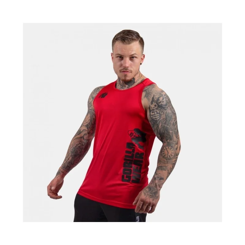 Rockford Tank Top - Rouge - Gorilla Wear
