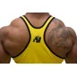 Logo Stringer Tank Top Yellow - Gorilla Wear