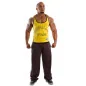 Logo Stringer Tank Top Yellow - Gorilla Wear